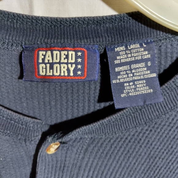 Men's L long john shirt - Picture 2 of 2